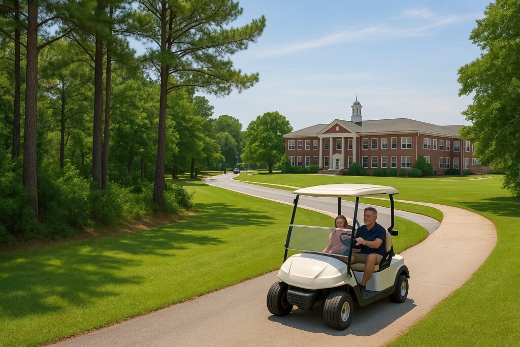 Peachtree City, GA: Golf Cart Living and Top-Rated Schools